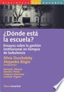 Dónde está la escuela?