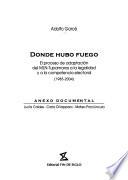 Donde hubo fuego