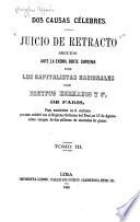 Dos causas célebres