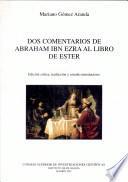 Dos comentarios de Abraham Ibn Ezra al Libro de Ester