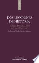 Dos lecciones de historia