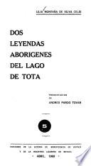 Dos leyendas aborígenes del lago de Tota