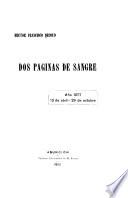 Dos paginas de sangre