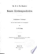 Dr. E. L. Th. Henke's neuere Kirchengeschichte