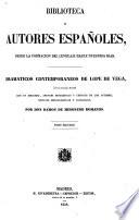 Dramaticos contemporaneos a Lope de Vega