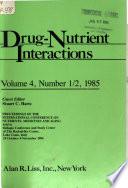 Drug-nutrient Interactions