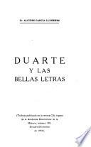 Duarte y las bellas letras