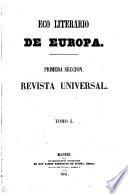 Eco literario de Europa
