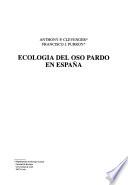 Ecología del oso pardo en España