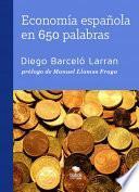 Libro Economía española en 650 palabras