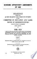 Economic Opportunity Amendments of 1969