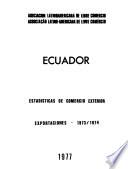 Ecuador: estadísticas de comercio exterior,exportaciones