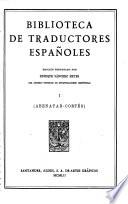 Edición nacional de las Obras completas. Con un prólogo del Excmo. Sr. D. José Ibáñez Martín: Biblioteca de traductores españoles