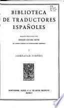 Edición nacional de las obras completas de Menéndez Pelayo: Biblioteca de traductores espanoles