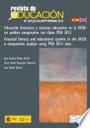 Educación financiera y sistemas educativos en la OCDE: un análisis comparativo con datos PISA 2012