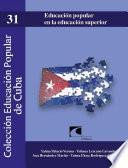 Libro Educación popular en la educación superior