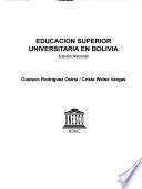 Educación superior universitaria en Bolivia