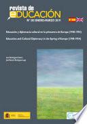 Educación y diplomacia cultural en la primavera de Europa (1948-1954)