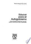 Educar para el autogobierno