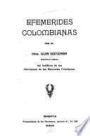 Efemerides colombianas