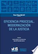 Eficiencia procesal. Modernización de la Justicia
