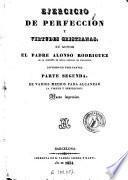 Ejercicio de perfeccion y virtudes cristianas