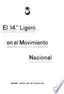El 14.o Ligero en el movimiento nacional