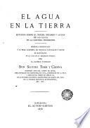 El agua en la tierra