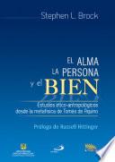 El alma la persona y el bien