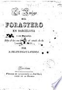 El Amigo del forastero en Barcelona y sus cercanías