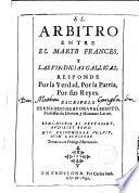 El Arbitro entre el Marte Francés y las Vindictas Gallicas