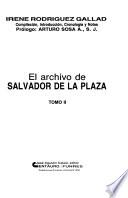 El archivo de Salvador de la Plaza
