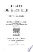 El arte de escribir en veinte lecciones
