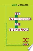 El artículo en español