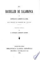 El bachiller de Salamanca; o, Aventuras de D. Querubín de la Ronda. Traducción castellana por D. Estebán Aldebert Dupont