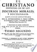 El Christiano instruido en su ley, 2