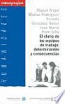 El clima de los equipos de trabajo: determinantes y consecuencias