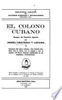 El colono cubano