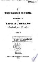 El Compadre Mateo o Baturrillo del espíritu humano, 2