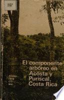 El componente arbóreo en Acosta y Puriscal, Costa Rica