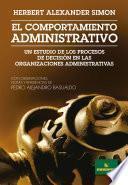 El comportamiento administrativo