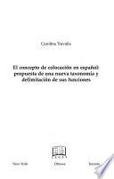 El concepto de colocación en español