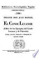 El conde Lucanor