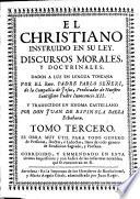 El cristiano instruido en su ley, 3