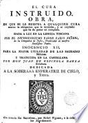 El Cura instruído