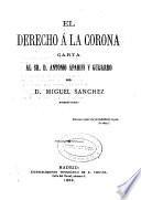 El derecho a la corona