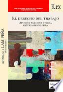 El derecho del trabajo