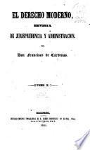 El Derecho moderno