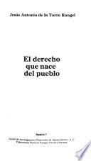 El derecho que nace del pueblo