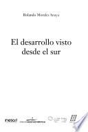 El desarrollo visto desde el sur